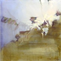 Click to enlarge "Slide" Slide, 30"x30", Oil on Canvas (2003)
