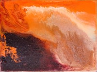 Click to enlarge "Groza" Groza, 6"x8", Oil on Canvas (2005)