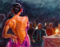Click to enlarge "Performer" Performer, 16"x20", Oil on Canvas (2006)