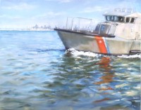 Click to enlarge "On Guard" On Guard, 24"x30", Oil on Canvas (2004)
