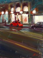Click to enlarge "Expectation" Expectation, 12"x10", Oil on Canvas Panel (2010)