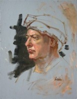 Portrait, 18"x14", Oil on Canvas Panel, 2003 Portrait, 18"x14", Oil on Canvas Panel, 2003